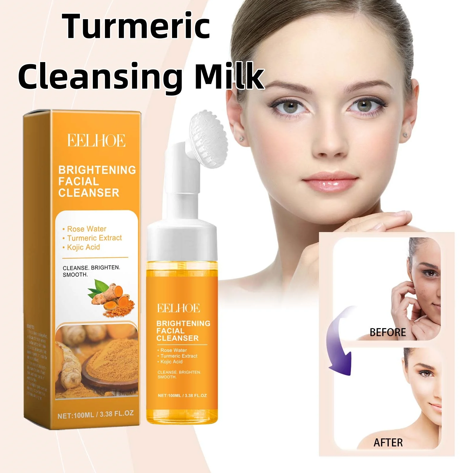 Golden Glow Turmeric Cleansing Foam