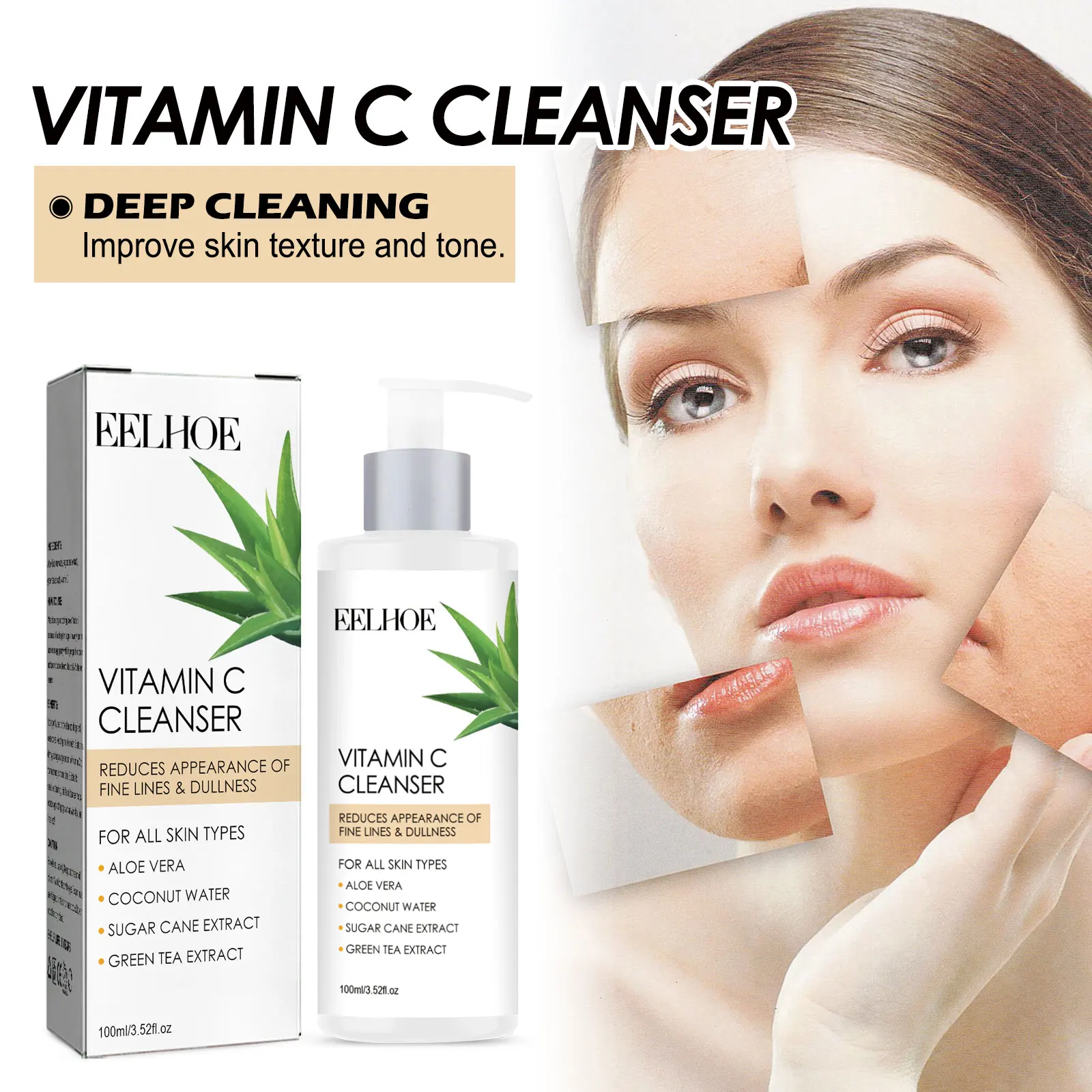Oil-Balancing Vitamin C Cleansing Foam