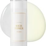 I'm from Rice Toner, Milky Toner for Glowing Skin, Korean Rice, Glow Essence with Niacinamide, Hydrating for Dry, Dull, Combination Skin, Vegan, Fragrance Free, Glass Skin 5.07 Fl Oz