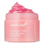 medicube Jelly Cream with Collagen, Niacinamide | Freeze-Dried Hydrolyzed Collagen for Skin Barrier Hydration & 24H Glow | Plumper, Firmer looking skin | 3.71 fl.oz