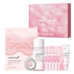 medicube Salmon DNA PDRN Trial Kit | Glass Glow Mini Skincare Set with Toner, Serum & Sheet Mask for Hydrating, Firming, Moisturizing |Gift & Travel Essentials for Women & Girls | Korean Skincare