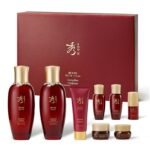 Sooryehan Ginseng Skincare gift Set - Hyobidam Korean Skin Care Set, Premium Gift Set for Intense Hydration, Firm Skin, Wild Ginseng, 13.53 fl oz